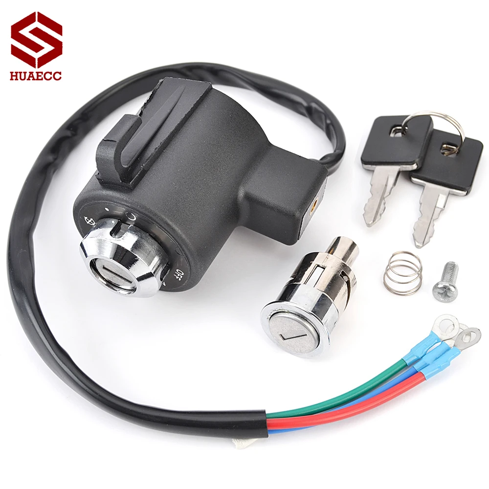 71441-94 Fuel Gas Cap Ignition Switch Seat Lock for Harley XL883 XL1200 Sportster 883 1200 Custom Low XL883N IRON 883 48154-05A