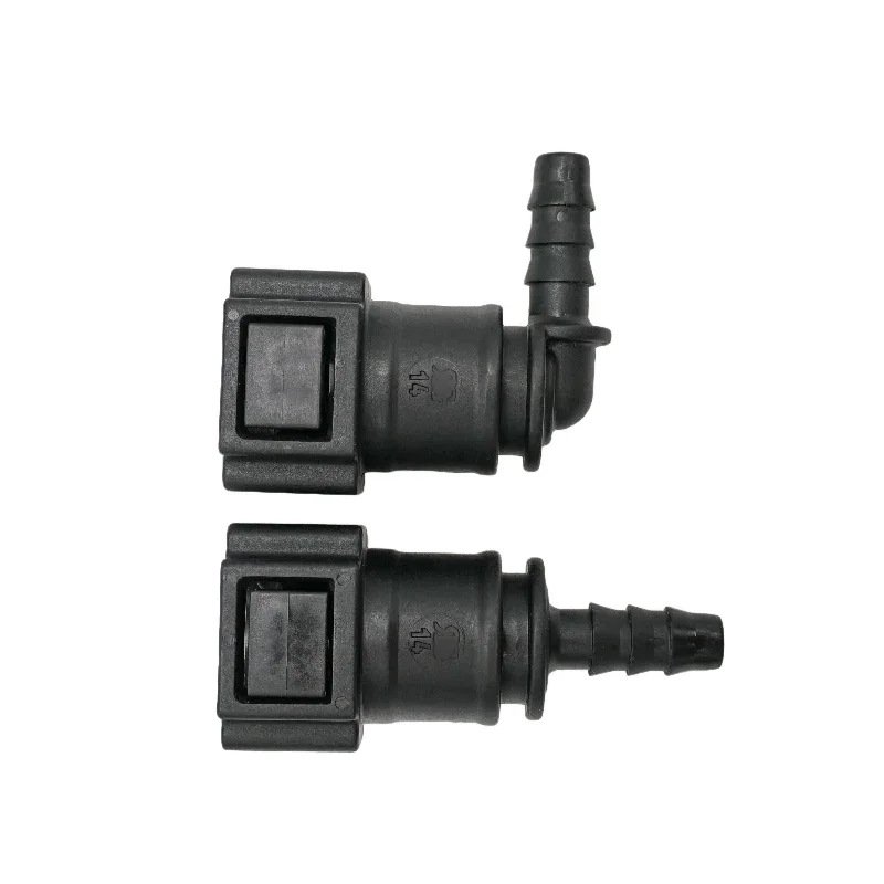 7.89 ID5 Kraftstoffleitung Schnellverbinder Auto-Befestigung 5/16 Kraftstoffrohr-Verbindung Kunststoff-Fittings Buchsenverbinder mit Doppelverriegelung 2 Stück – Detail 4