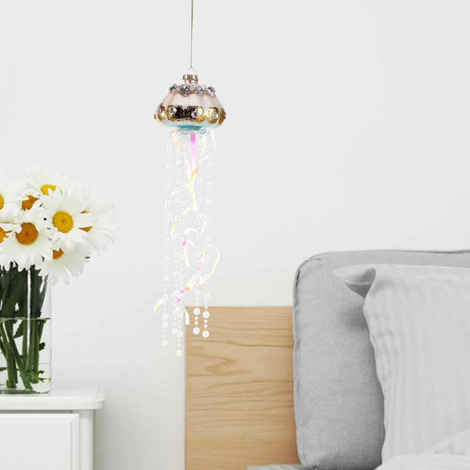 

Aquarium Decor Ornaments Glowing Jellyfish Lantern Birthday Party Decorations Beach