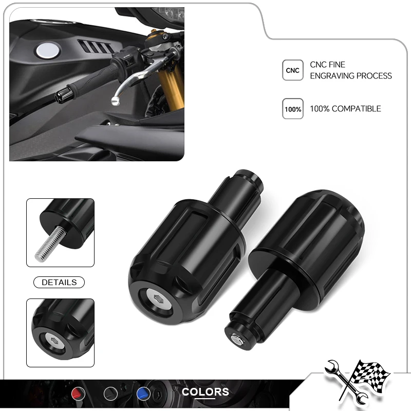 

Moto Handlebar Grip Cap For SRK600 800 SRK800RS SRK600RS 550S 250SR 450SR 500SR 675SRR 750SRS 450MT 800MT CLC CLX 450NK 675NK