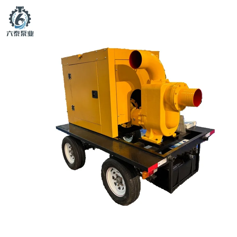Factory Direct High Flow Sewage Water Industrial Portable Self-priming Pump Agriculture Irrigation