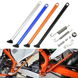 KTM EXC için motosiklet Kickstand yan standı + bahar kiti EXC-F XC XC-W XCF XCF-W altı gün 125 150 250 300 350 450 500 2017-2023