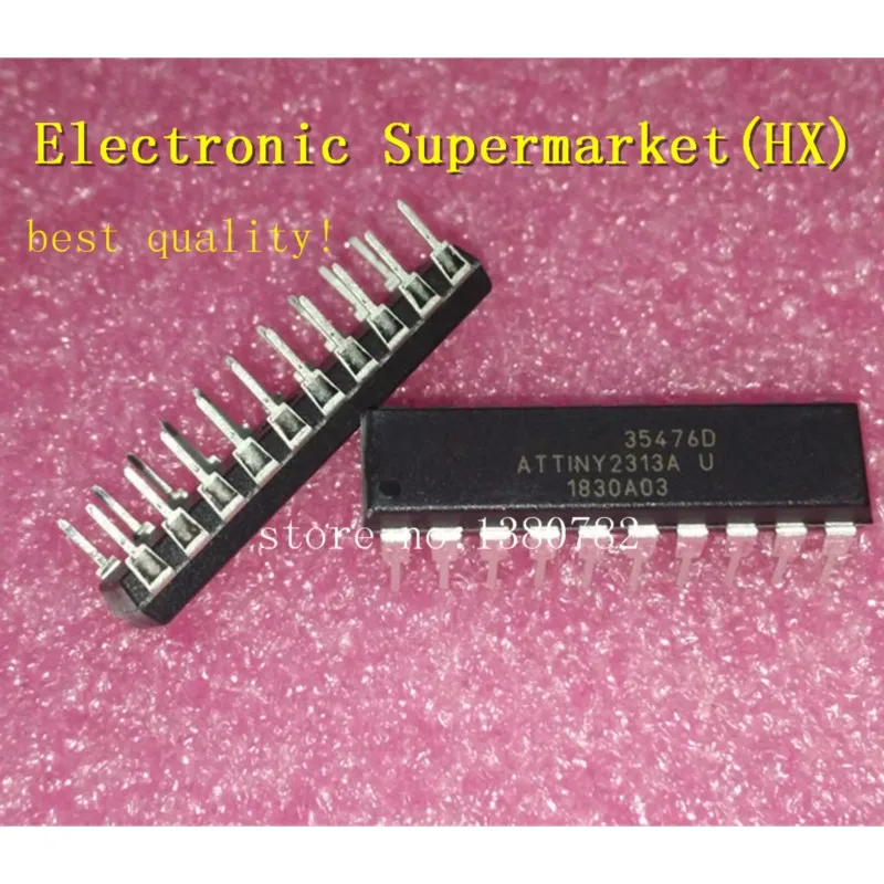 ¡Envío gratis 10 UDS-50 Uds ATTINY2313A-PU ATTINY2313A ATTINY2313 DIP-20 nuevo IC original en stock!