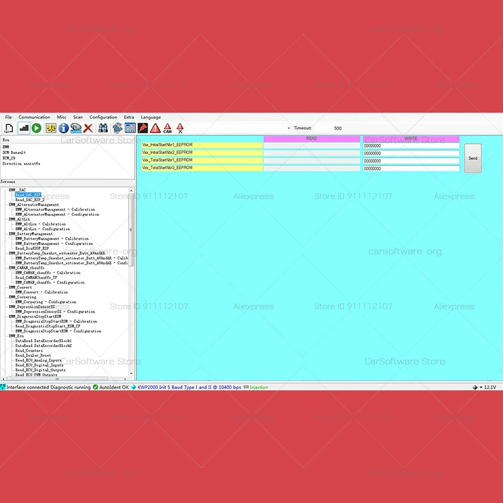 برنامج جديد 2025 RenOLink V2.11 مع محرك ربط برنامج برمجة Gen ECU المتطابق UCH برنامج الوسادة الهوائية الإنجليزية WIN10 #4