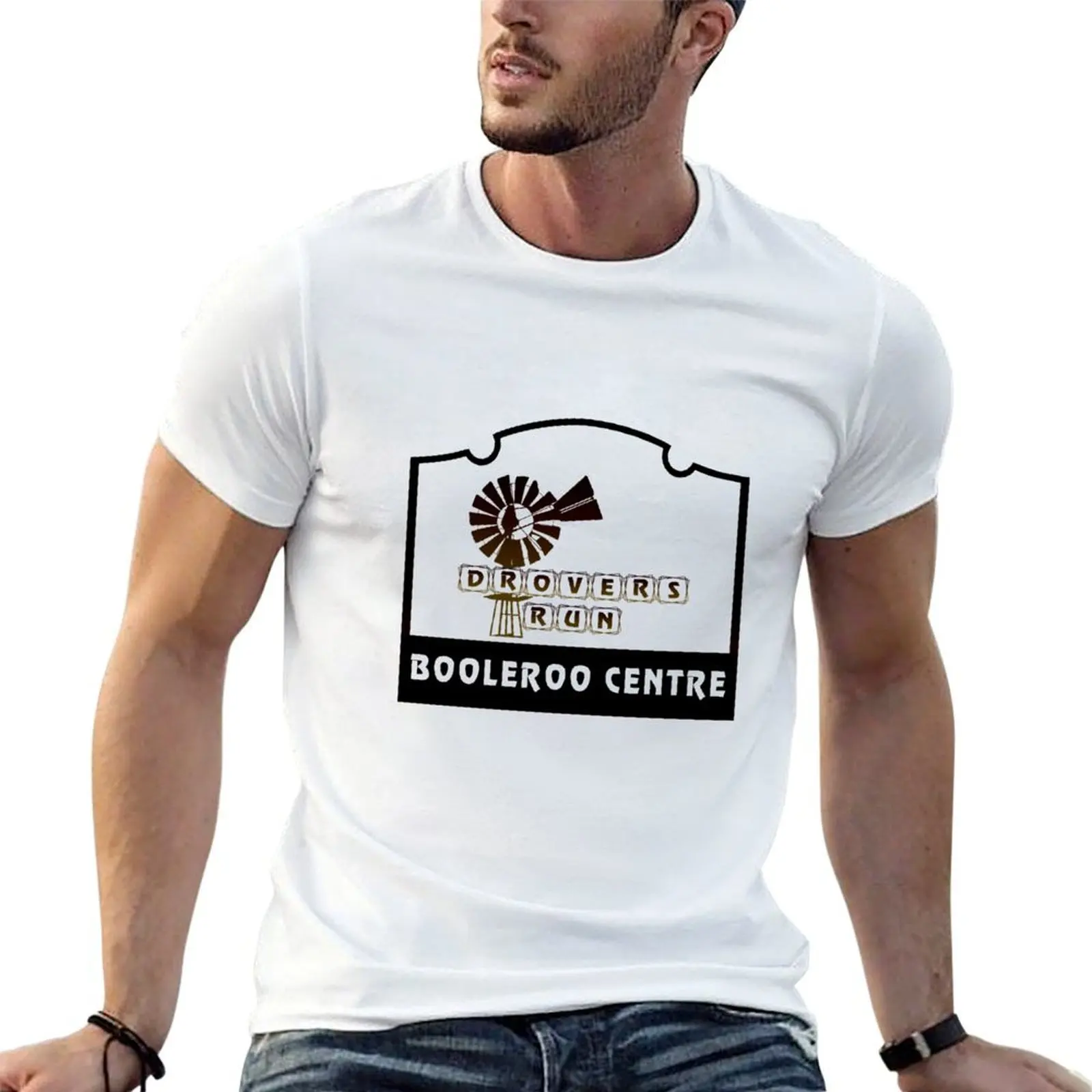 

Drovers Run Booleroo 2 T-Shirt cotton t shirt man t shirts for man cotton funny t shirt for man 100 percent cotton T-shirt