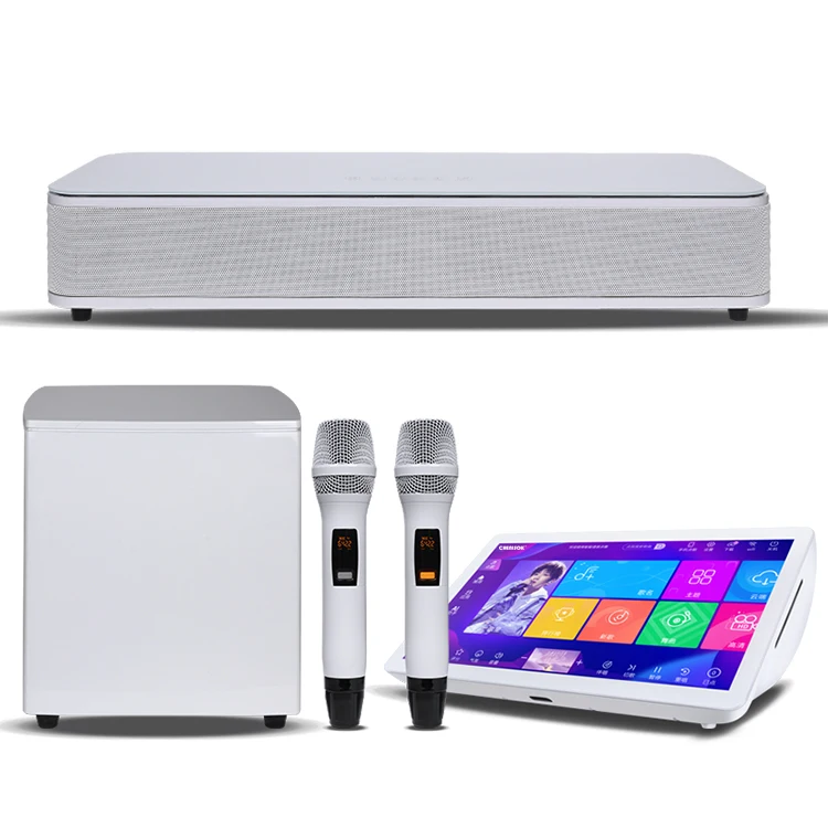 

Professional Family Karaoke Machine Subwoofer Speaker 19.5inch Full Set Home KTV Equipment