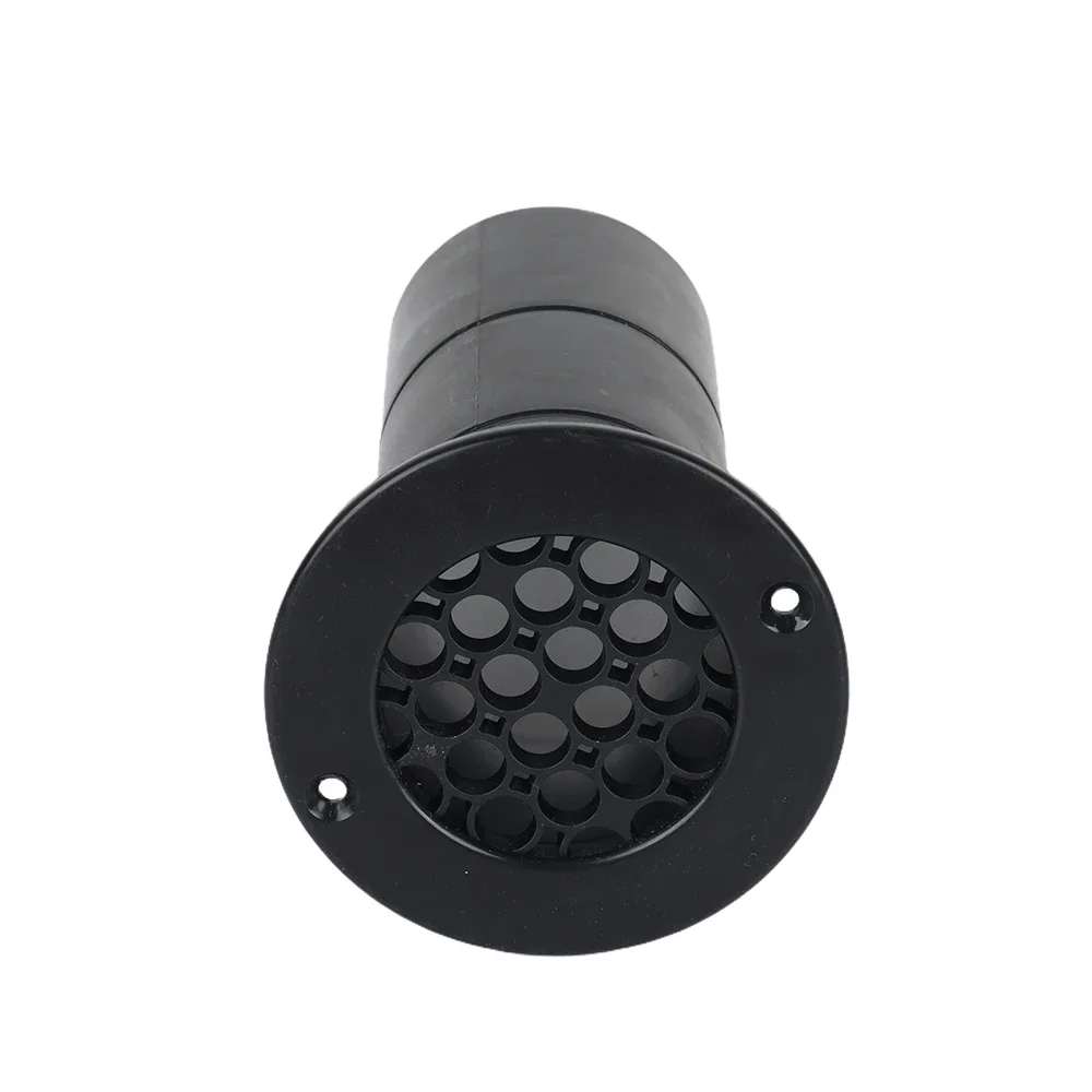 1PC Caravan Gas Drop Out Round Floor Vent Black durable Campervan RV Camper Parts Motorhome Accessories 75mm X 120mm