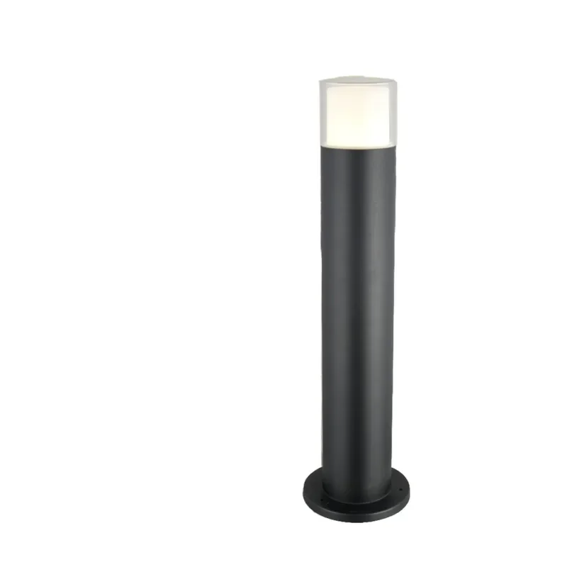 Modern 60cm Outdoor Garden LED Lawn Bollard Lights for Luxury Aluminum Body Waterproof IP65 Landscape Lamp