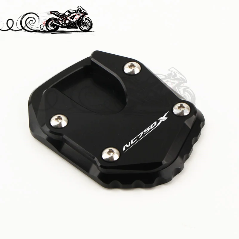 لهوندا NC750X NC 750X NC750 X NC 750X21-2026 دراجة نارية القدم الجانب حامل لوحة مسنده المكبر دعم تمديد الوسادة
