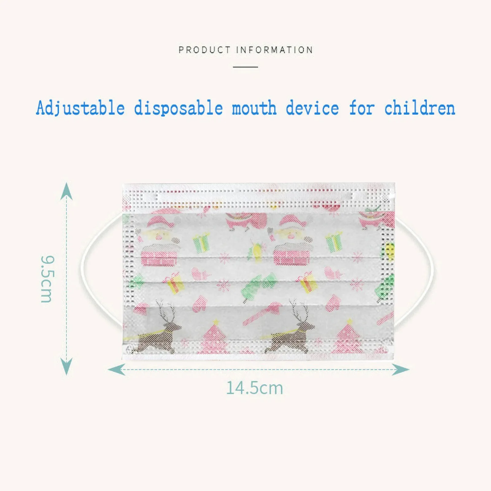 10PC Children Disposable Face Mask  Industrial 3Ply Ear Loop Outdoor Dust-Proof Face Protective Mask Disposable Mask