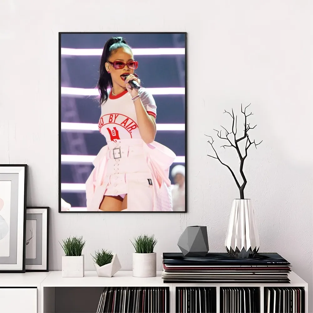 Sexy-R-Rihanna Poster Paper Print Home Living Room Bedroom Entrance Bar Restaurant Cafe Art Painting Decoration