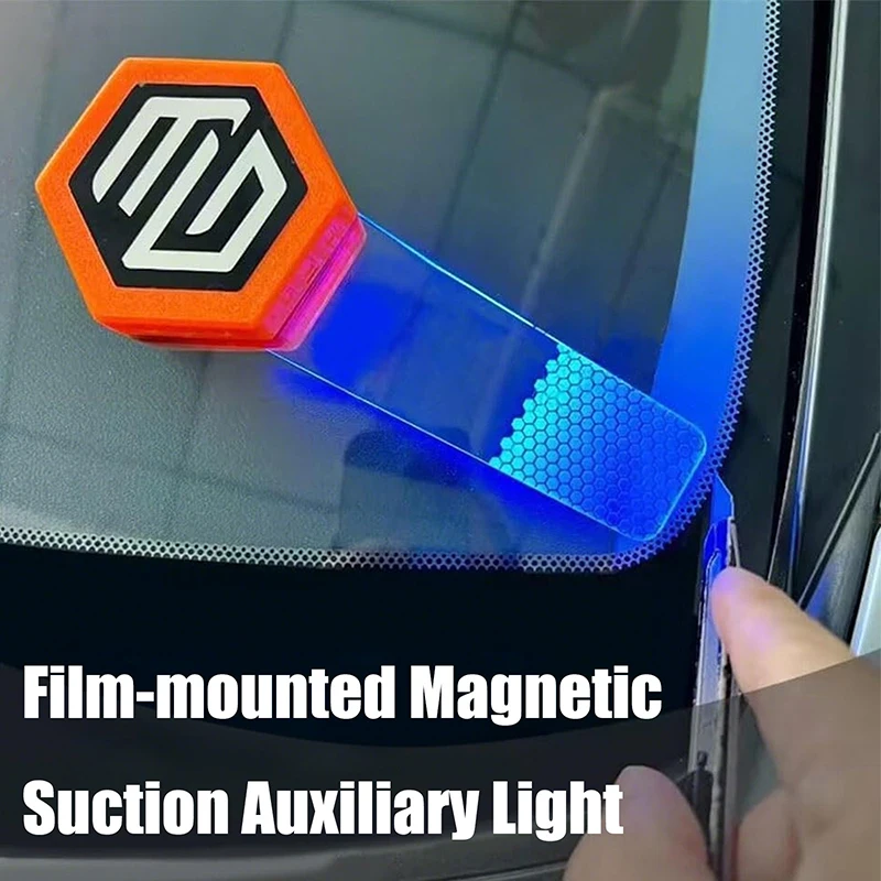 Automotive Window Film Detailed Lighting, LED Cutting Light with Magnet, Resistant to Scratches