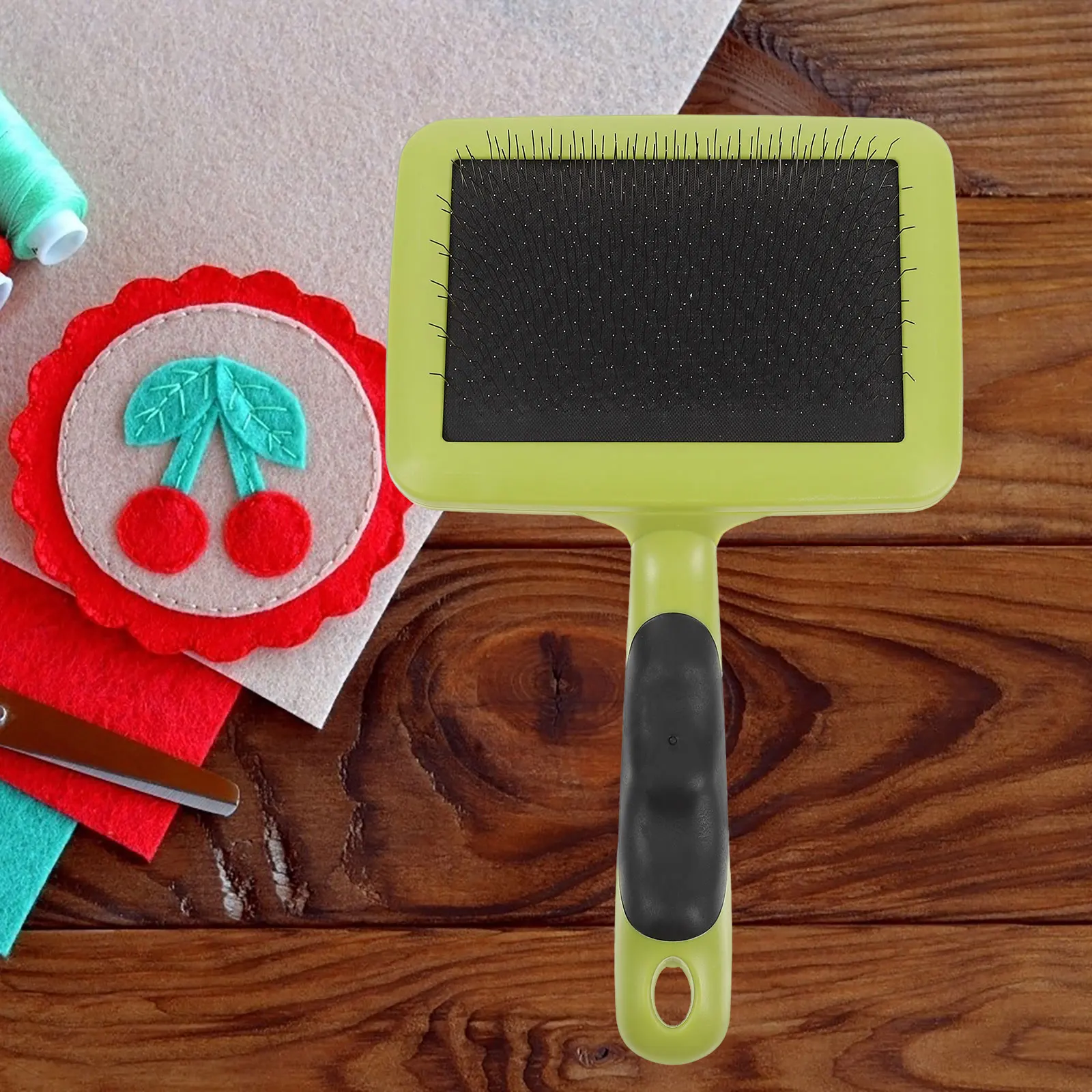 

2Pcs Plastic Wool Carder Brush Multipurpose Felting Tool for Handcrafts DIY Sewing Projects Comfortable Grip Felting Carder