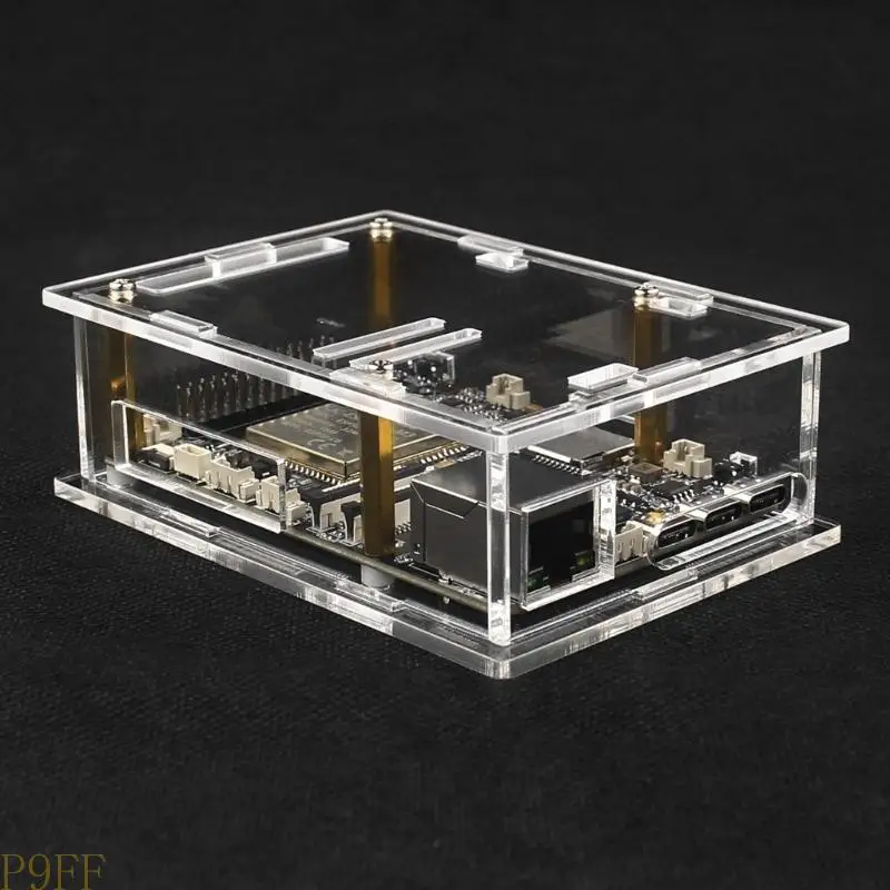

CS1W Clear Acrylic Housing for ESP32 Development Board Transparent Protective Shell Heat Dissipation Assembly Accessories