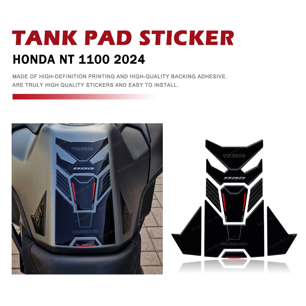 

For Honda NT 1100 NT1100 2024 3D Tank Door Protection Sticker