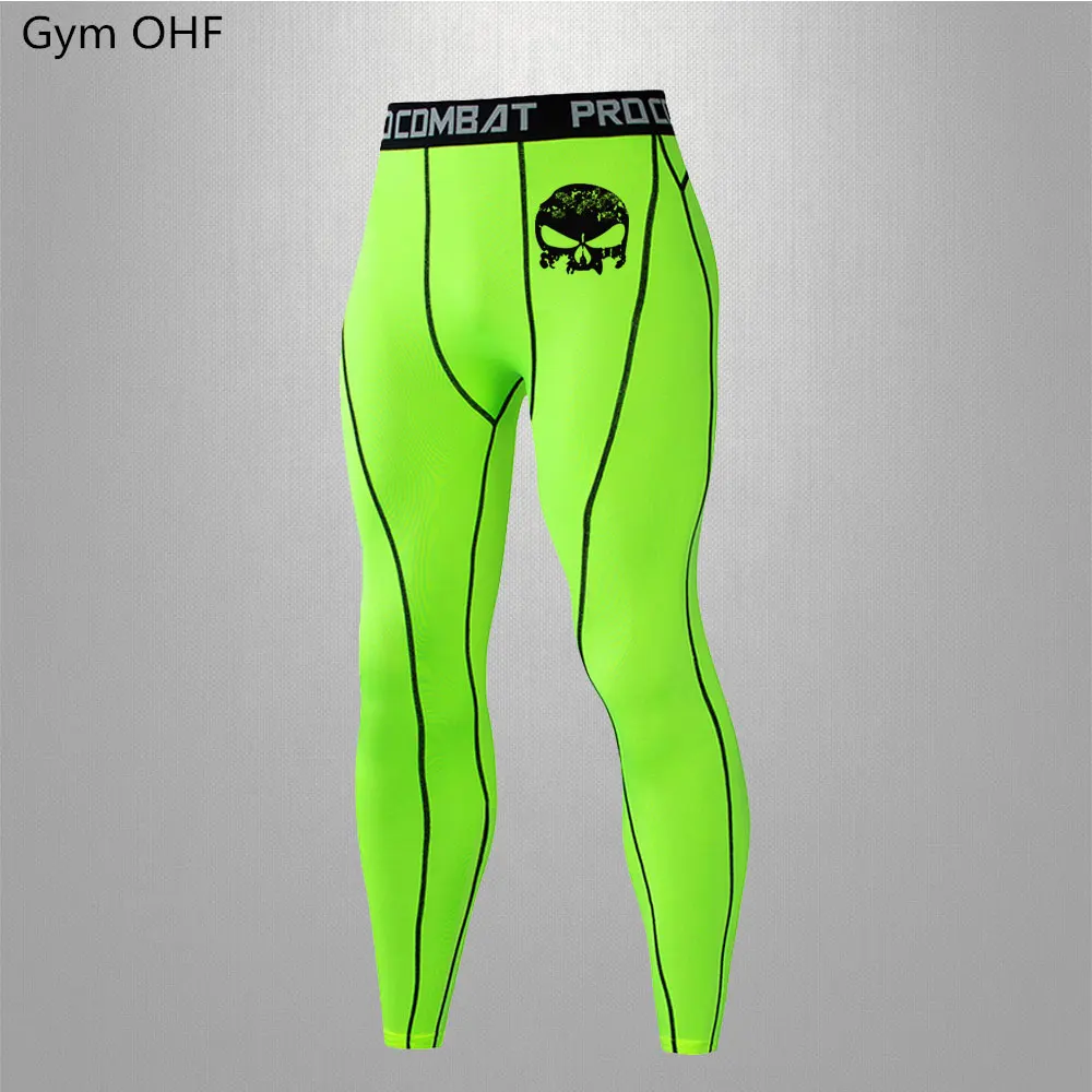 Mens Compression Leggings Running Gym Tights Basketball Leggings for Men Sports Workout Black Tights Training Exercise Pants