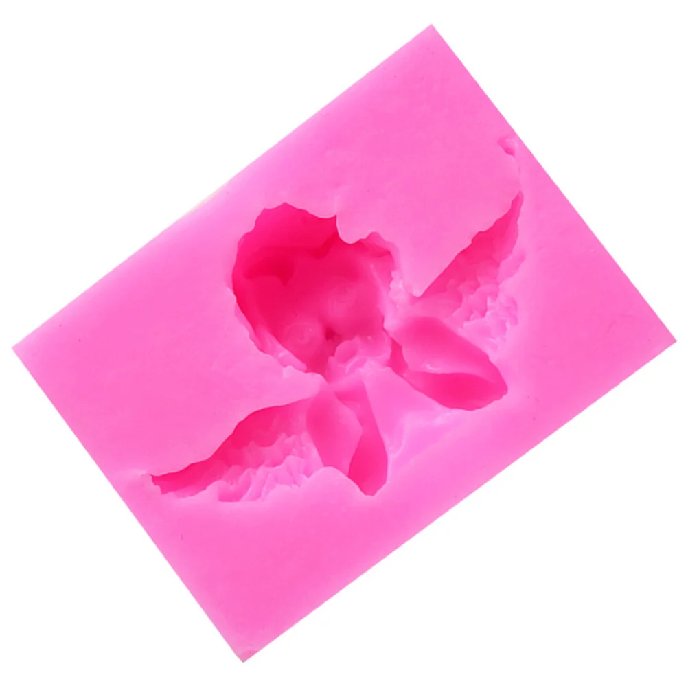 

Angel Cupid Silicone Mold Tasteless Non-Stick Eco Fondant Cake Chocolate Candy Jelly DIY Baking Angel Cupid Fondant Mold