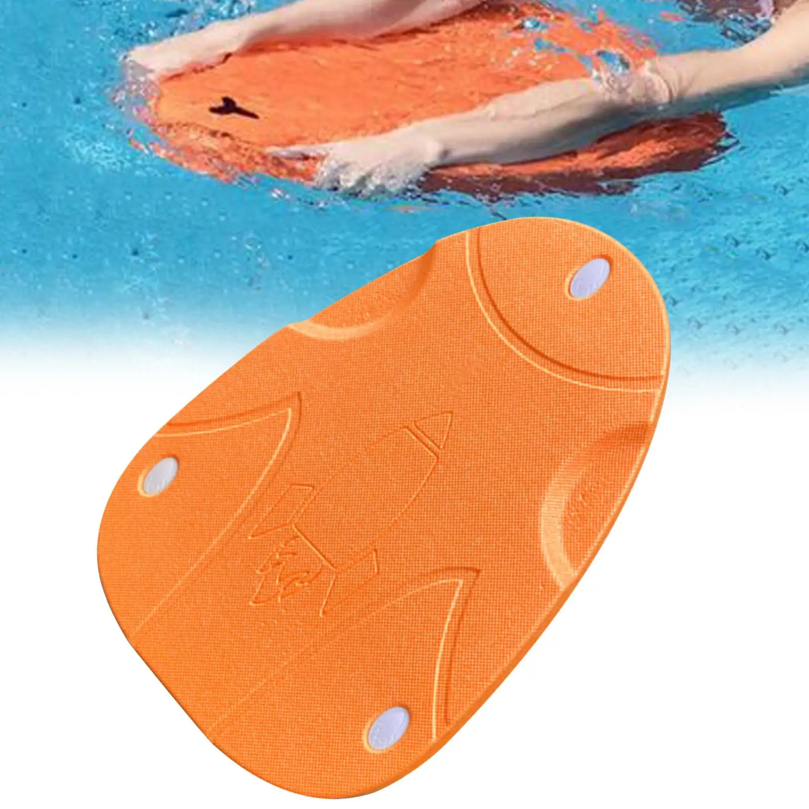 

Электрическая доска для плавания, портативный водный скутер для родителей и детей, обучение плаванию, доска для плавания, поплавок для бассейна, доска для плавания, оранжевая