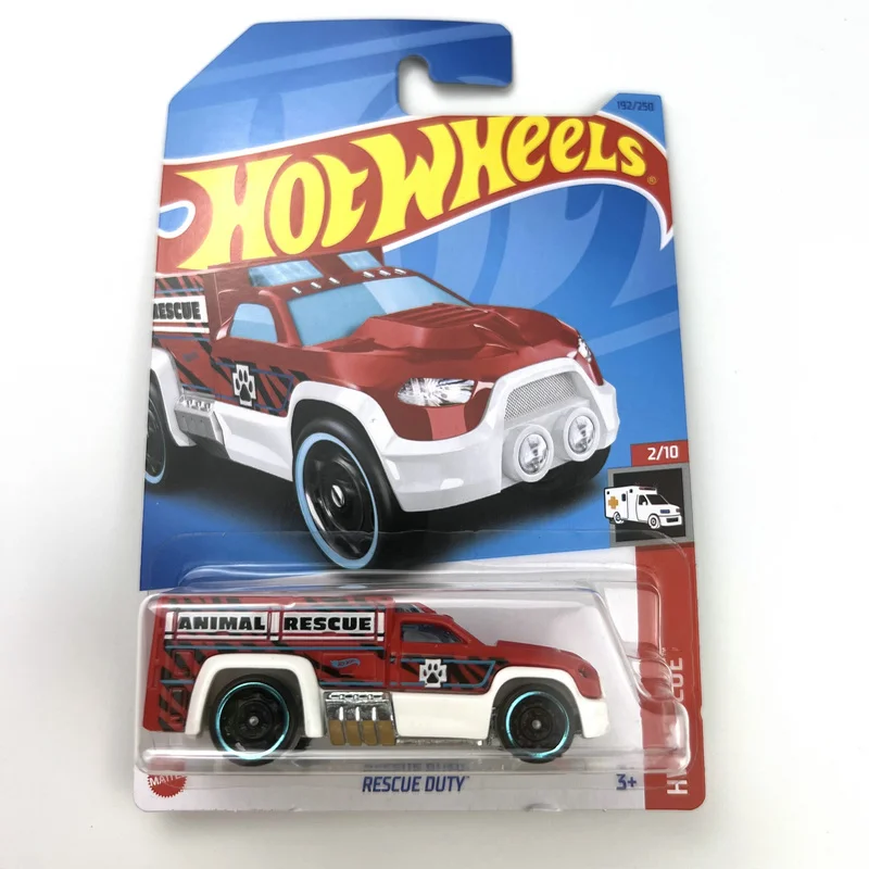 2023-192 Hot Wheels Cars RESCUE DUTY 1/64 Metal Die-cast Model Toy Vehicles