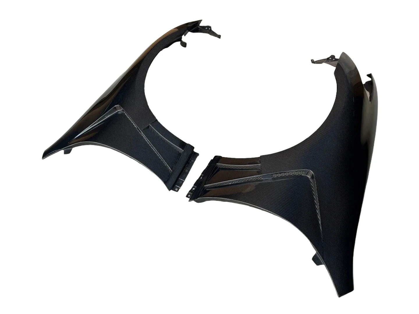 حاجز أمامي بفتحات تهوية من ألياف الكربون لـ G37 2008-2013 4 أبواب (بدون فتحة إضاءة) مناسب تمامًا بقوة عالية حسب الطلب #6