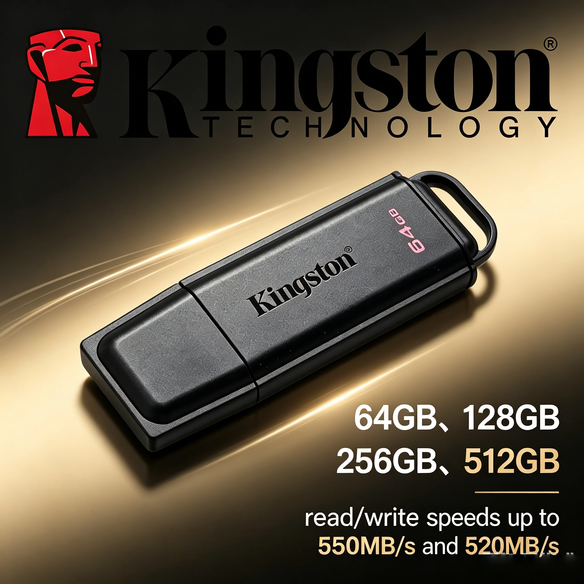 USB 3.2 Kingston DataTraveler Exodia Flash Drive DTXG2 64GB 128GB 256GB 512GB Pen Drive U Disk Memory Stick for PC Pro Storage