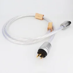 Nordost Odin 2 Power Cord Generation 2 Hifi  Silver Power Cable 8N OCC Slive plated US EU Plug Socket Connector AC Cord Line