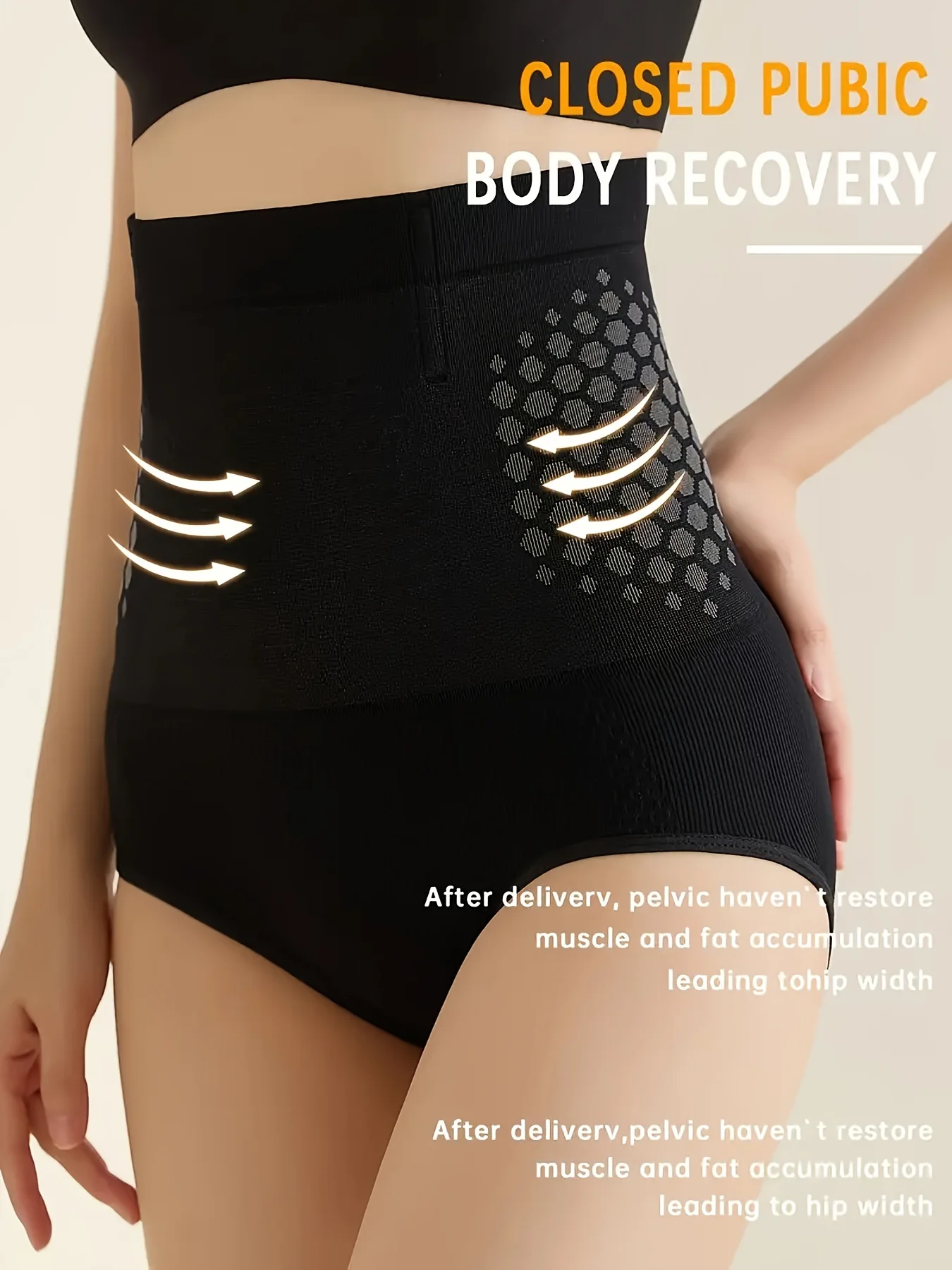 Abdomen Shaping Warm Pants Tummy Control Butt Lift Breathable Waist Shaper Slim Shapewear High Waist Compression Shapewear Pants image 4