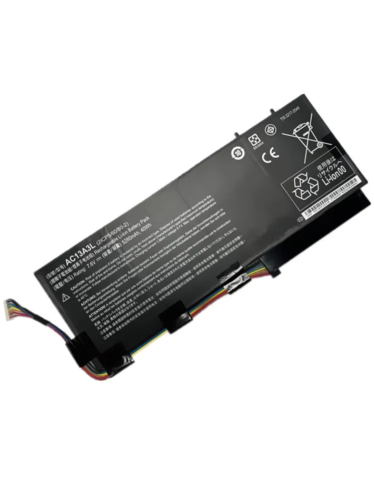 Imagem -05 - Bateria do Portátil para Acer Aspire P3131 171 2icp5 60 802 Travelmate X313 Ac13a3l