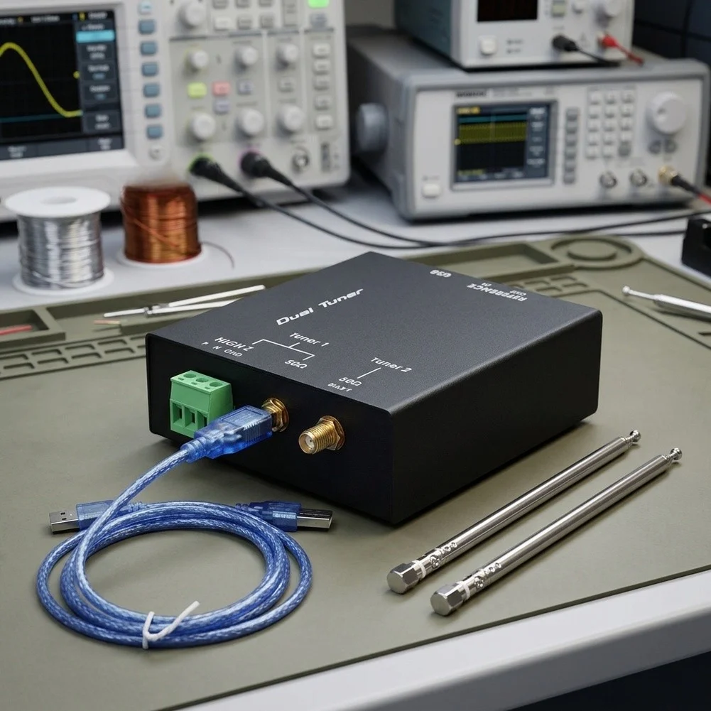 For RSPduo For Spectrum Analyzer Receiver with 14-bit Multi Filter Stages LF/VLF Filter Built-in for Low Noise