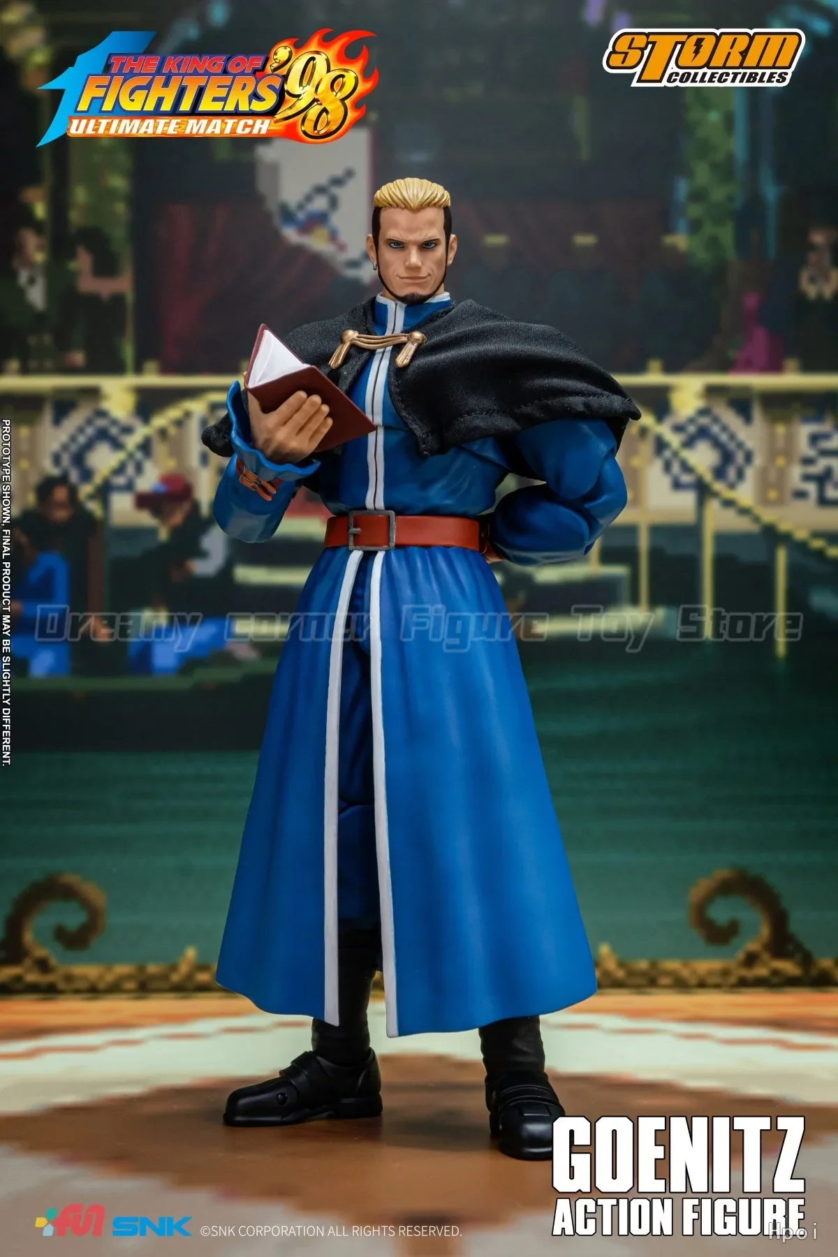 【In Stock】Original Storm Collectibles THE KING OF FIGHTERS '98 ULTIMATE MATCH Leopold Goenitz Action Figures Model