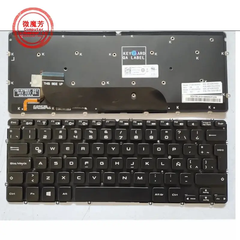 KR/RU/LA/US NEW FOR DELL XPS 13 13R L221 L321 L322 L221x 9Q23 9Q33 9333 P20S XPS 12 13D L321X L322X