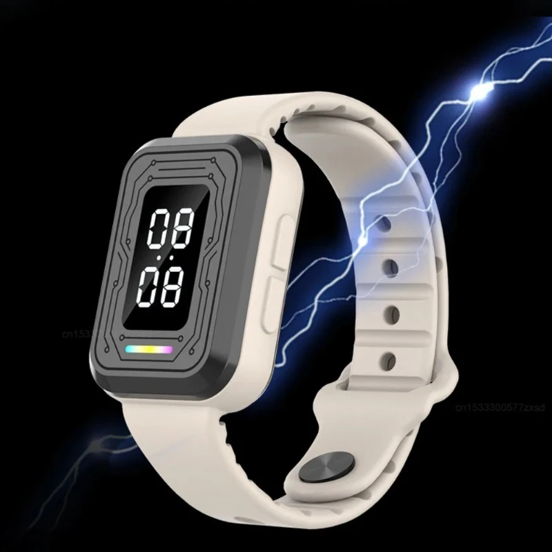 Pulsera Antiestática M63-SE, Impermeable, Ajustable, de Silicona, Eliminadora de Electricidad Estática para Hombre y Mujer