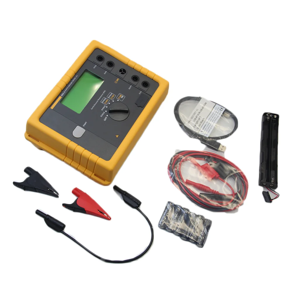 Flu K E 1623-2kit Ground Resistance Tester 1625-2kit Geo Earth Ground Tester Kit  1623-2 And 1625-2 New And In Stock