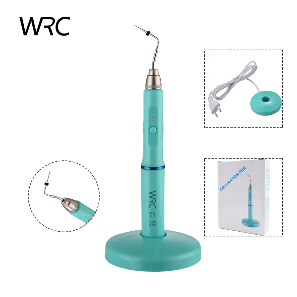 Dental Gutta Percha Obturation System Obturation pen Cordless Rechargeable Dentistry Lab Equipment Heated Pen with 2 Tips