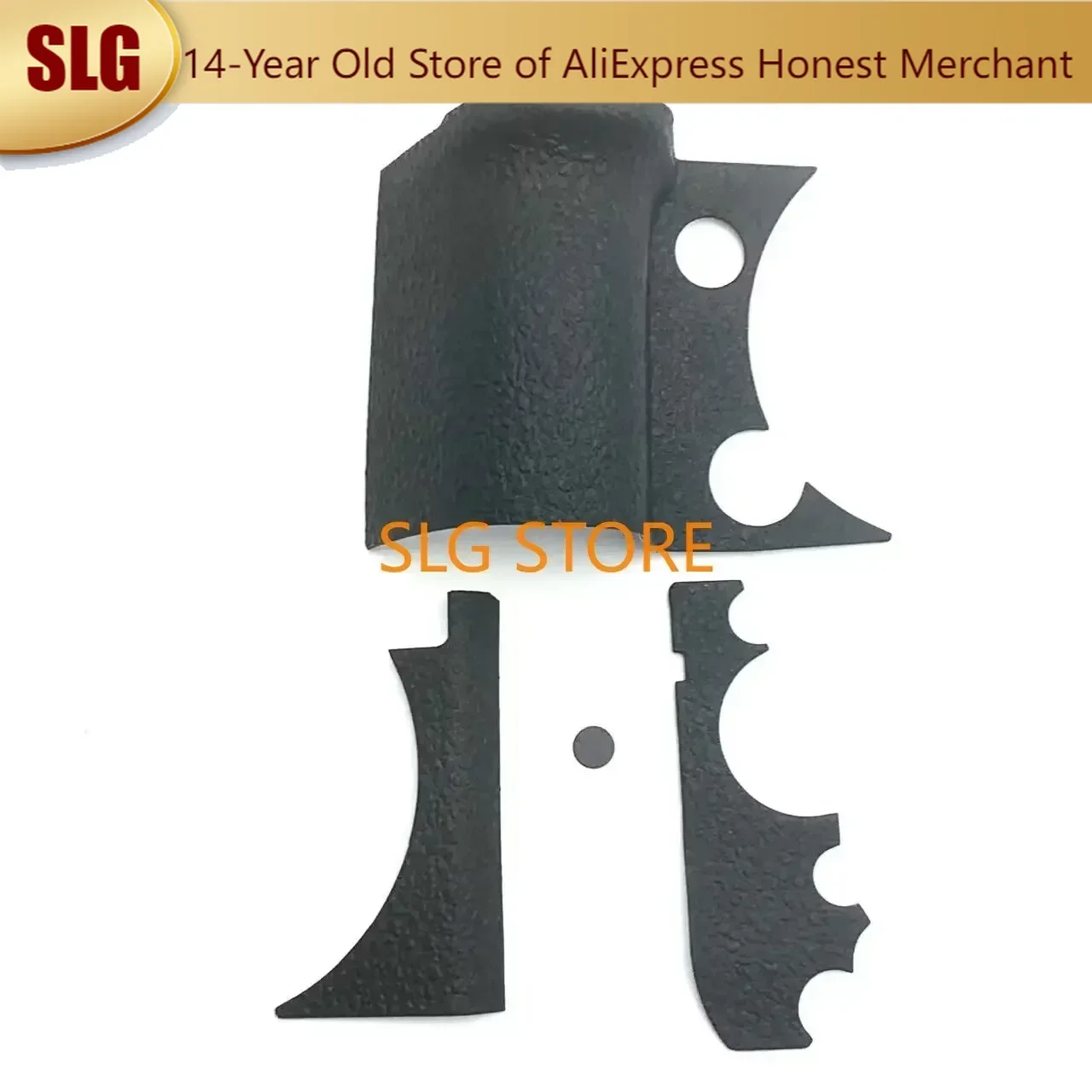 Nova parte original do corpo para panasonic lumix DC-S5 s5 alça frontal polegar lado esquerdo capa de borracha couro + fita reparação da câmera