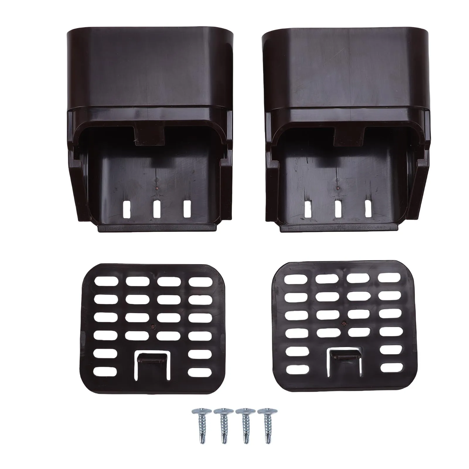 4 stks/set Goot Regenpijp Connector Regenpijp Uitlaat Filter Guard voor 3X4 Inch A Type Goot Regenpijp Connector uitlaat Filter