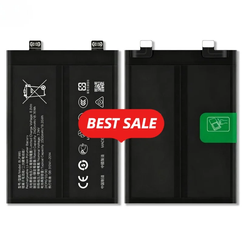 BLP985 for OPPO Realme GT Neo 5 Phone Battery 0 Cycle High Quality Capacity Battery Replacement Bateria Grade A Cell with Tools