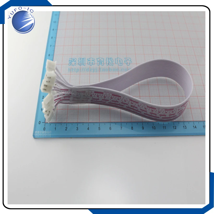 5pcs/Lot Double wire 2.54-2P XH-2P with wire leader + transposon 30CM