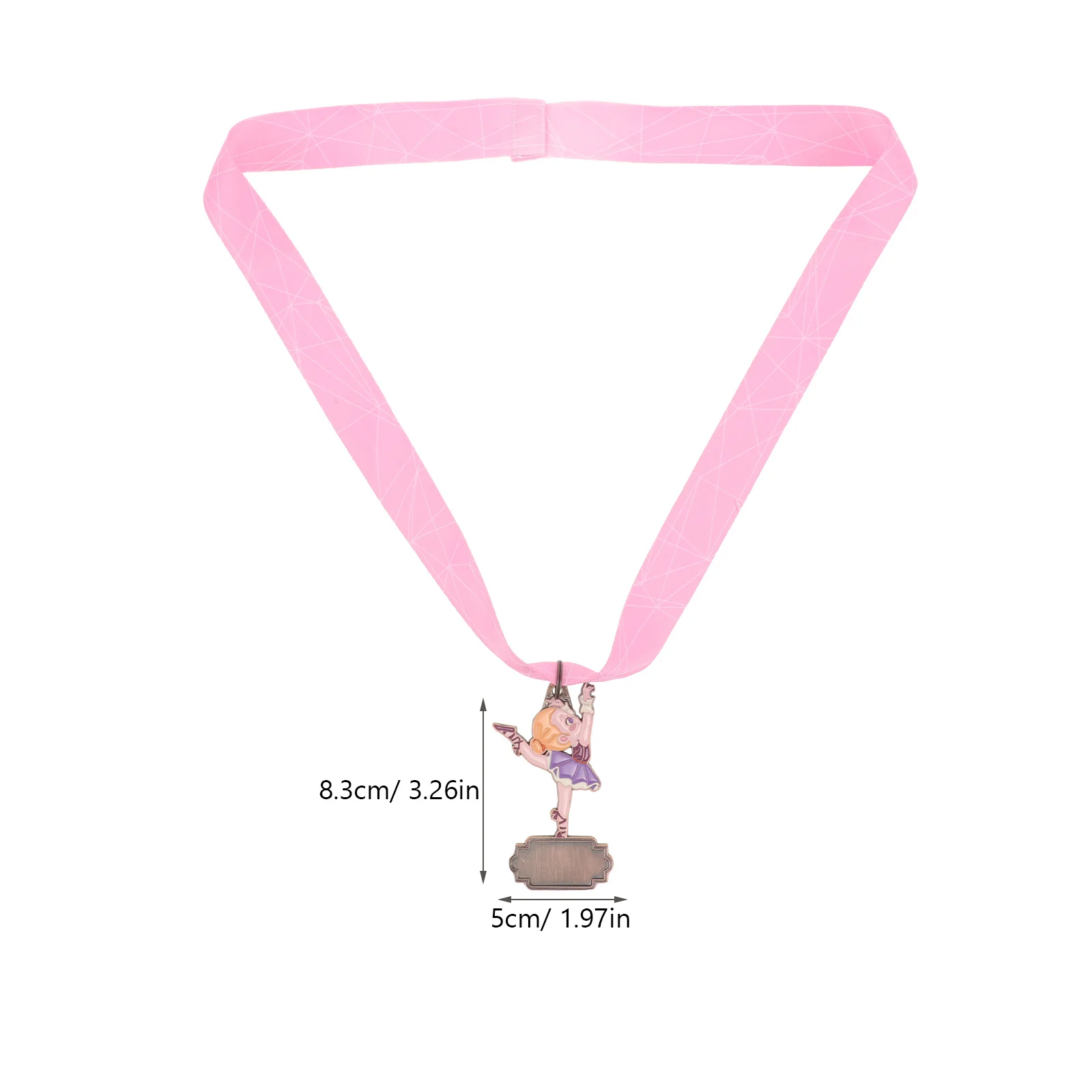 Medali Penghargaan Balet Pemenang Kompetisi Tari Trofi Logam Kenang-kenangan untuk Hadiah Pesta Halloween