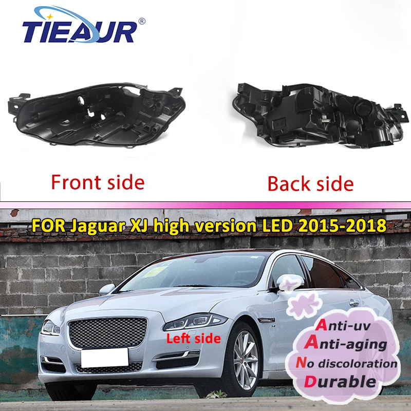 High Standard Headlight Back Base for JAGUAR XJ LED 2015 2016 2017 2018 Car Auto Headlight Back Front Housing Replacement