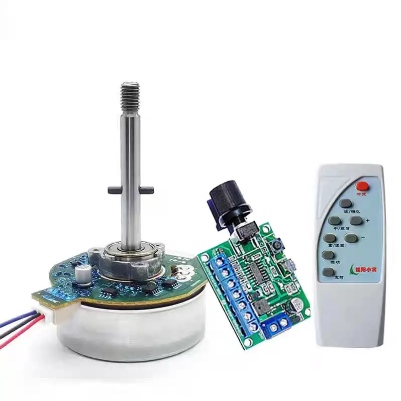 NIDEC 48F704SA20 DC12-24V 45W External Rotor Brushless Motor Double ball bearings Suitable silent Fan Modification