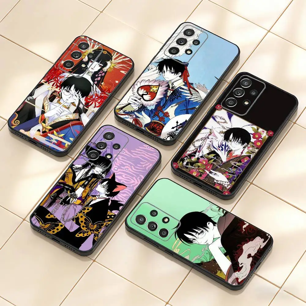 xxxHOLiC Anime   Phone Case For Samsung S25,S24,S21,S22,S23,S30,Ultra,S20,Plus,Fe,Note,10,9,5G Black Cover