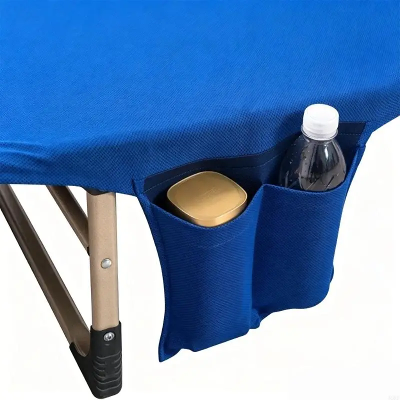 Water Resistant Fiber Cloth Chair Cover With Practical Pocket For Deck Or Yard 55KF