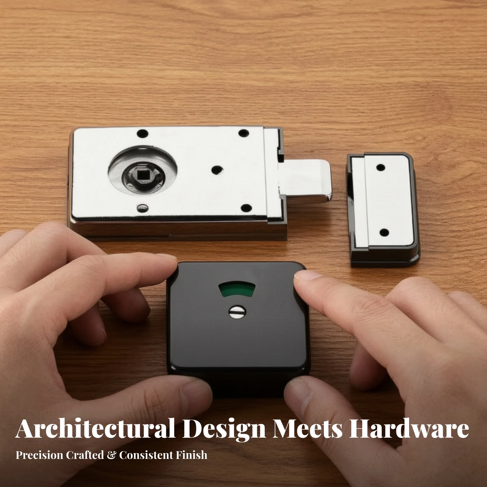 Restroom Latch with Occupancy Indicator Stainless Steel Restroom Door Lock Latch Indicator Lock Long-Lasting Hardware