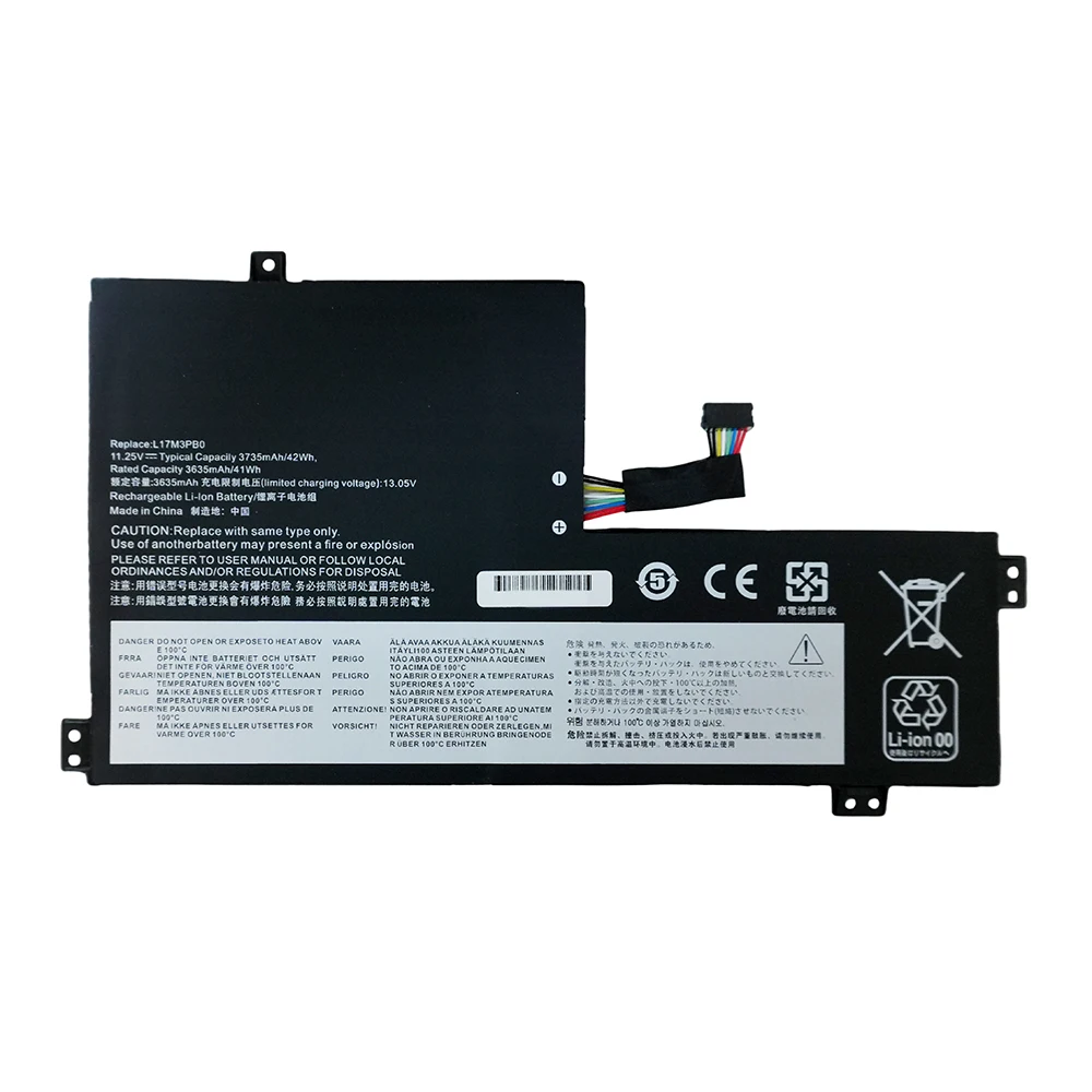 L17M3PB0 L17L3PB0 L17C3PG0 L18D3PG1 11.25V 42Wh 3735mAh OEM Laptop Battery For Lenovo Chromebook 100e 300e 500e 500e-81ES