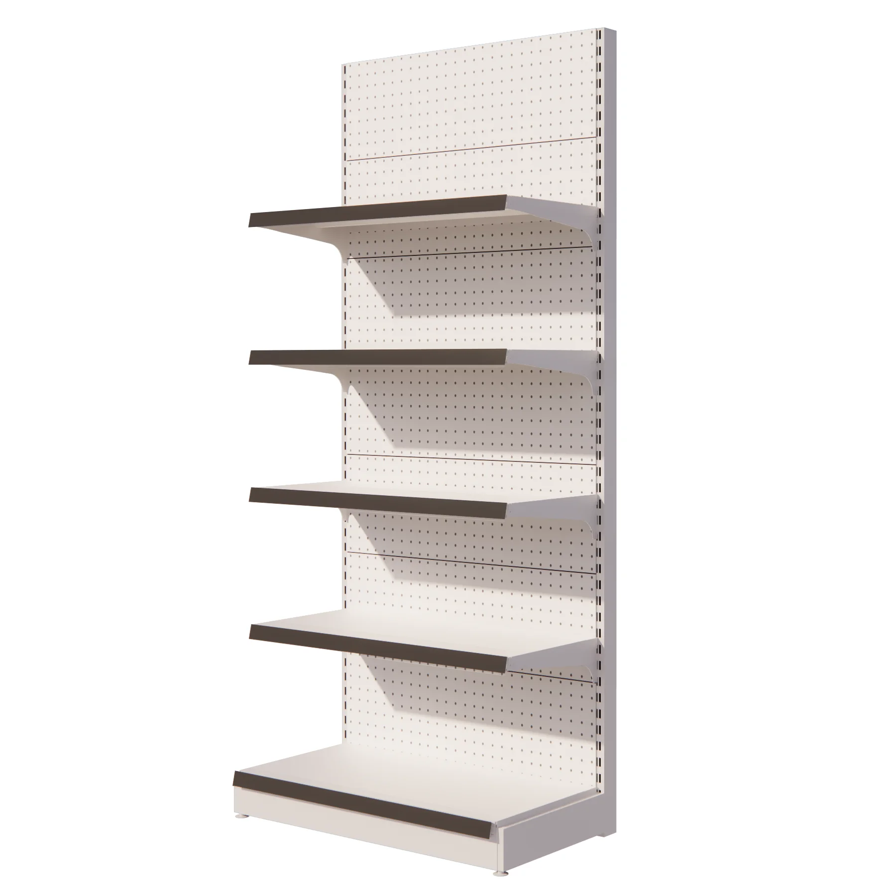 Single and Double Flat Backplane Mesh Backplane Shelves Can Be Customized Factory Supermarket Department Store Display Shelves