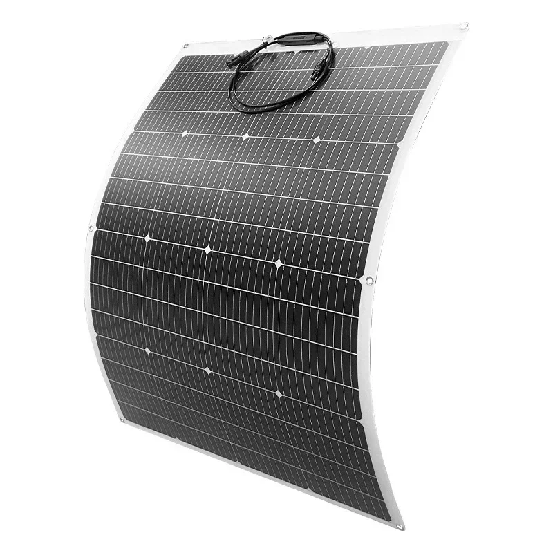 200W 20V PET Monocrystalline Flexible Solar Panel Premium Solar Panels For Outdoor RV Motorhome Marine Use