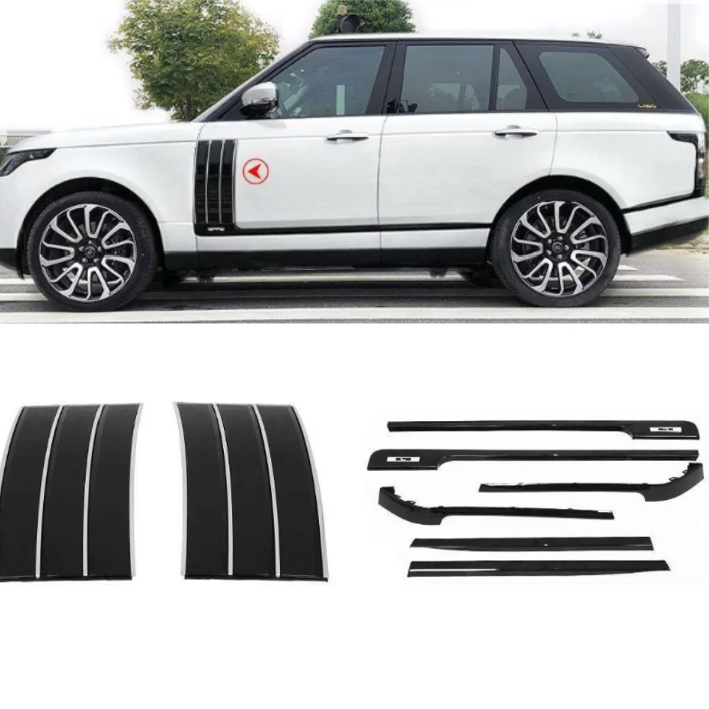 Stealth Pack  Side Cladding Trim Kit LR038848 LR038849 LR098088 LR098089 LR098094 LR03886 For Range Rover L405 2013-2020