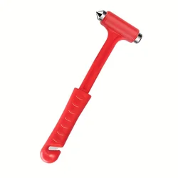 2in 1 1pc Multifunctional Safety Hammer Window Breaker Solid Mini Safety Hammer Emergency Escape Tool