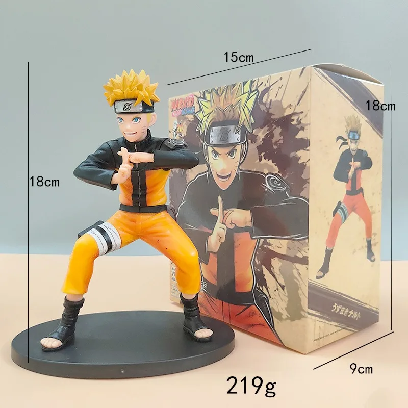 Naruto Figuur Swirl Naruto Vlag Hout Kakashi Chido Sasuke Taart Decoratie Model Ornament